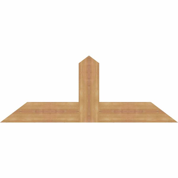 Ekena Millwork Portland Smooth Timber Gable Bracket, Western Red Cedar, 48"W x 18"H x 1 1/2"D x 5 1/2"F, 9/12 Pitch GBW048X18X0206POR00SWR - main